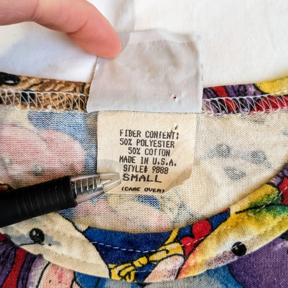 Vintage Beanie Baby Bear Rare Iconic 90's T shirt - Picture 6 of 6